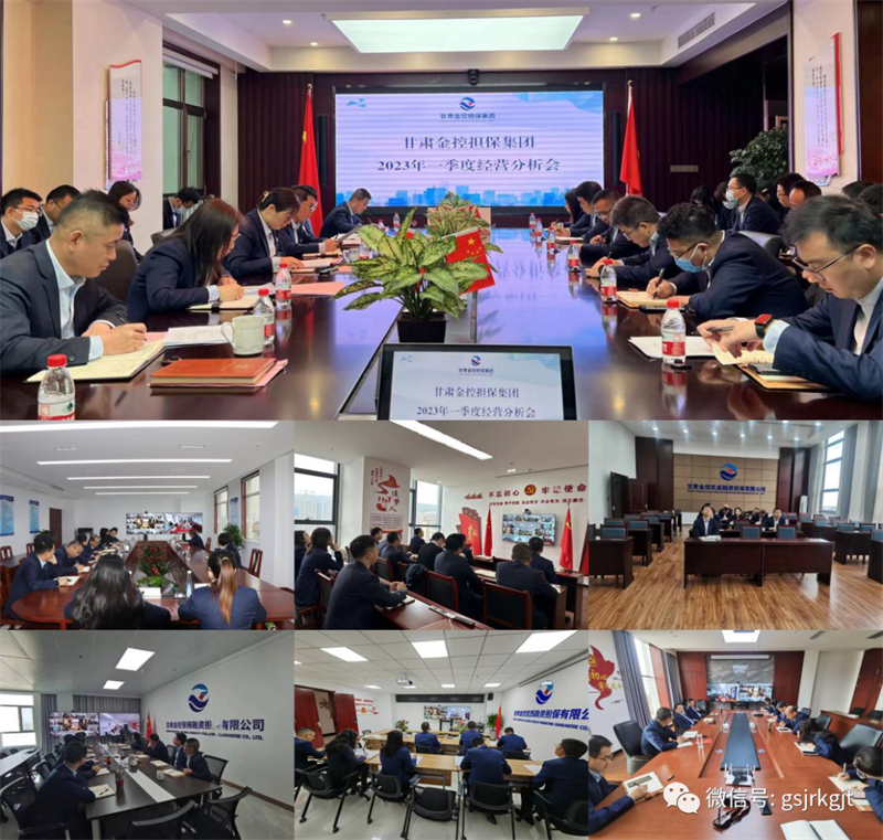 “三抓三促”我們在行動 | 錨定風向標 跑出加速度——金控擔保集團召開2023年一季度經營分析會